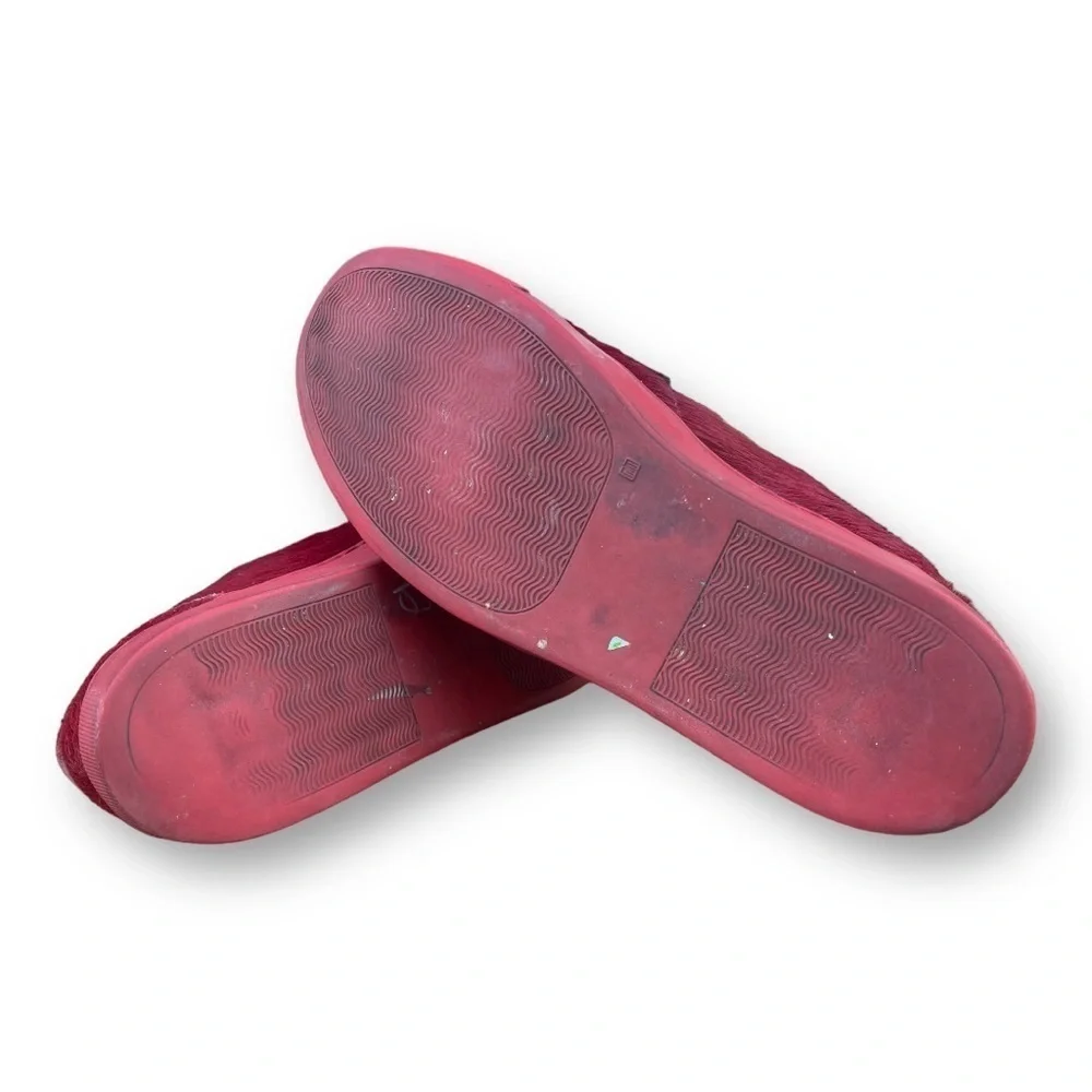 🔥 Mosson Bricke Red Horsehair Skate Shoes 🐎 Wingtip Style | Size 10 | Urban Fit